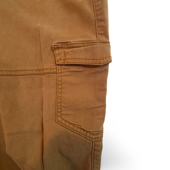 Cabi Paper Bag Cargo Pants - Camel Brown Style 6045 - Women's Size 6 - Picture 8 of 14